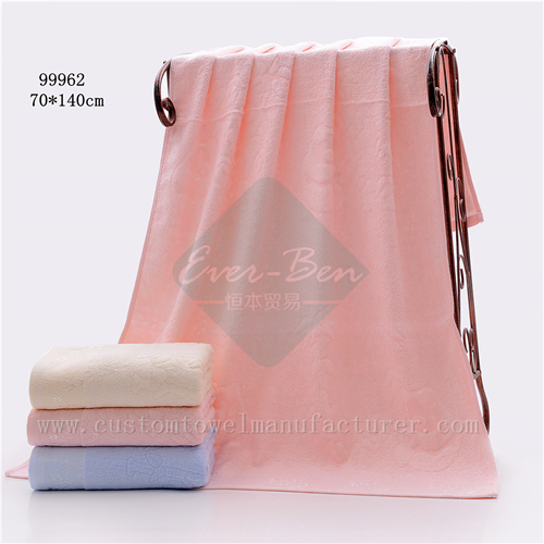 China Custom organic Bamboo Bathroom Towels Supplier Bulk Wholesale Oversized Bamboo Luxury Plain Towels Exporter